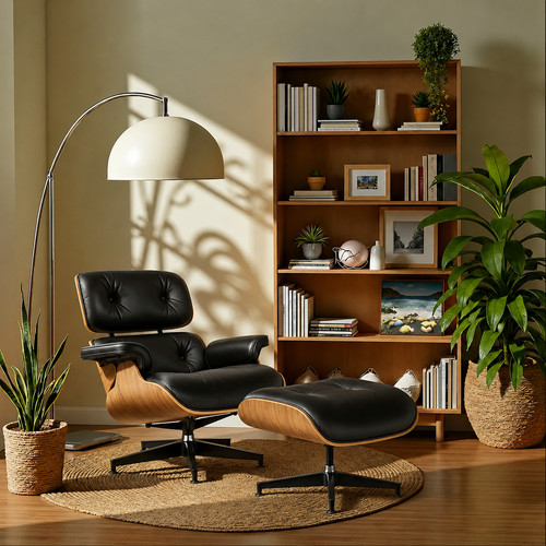 Pro tall mid century chaise - tall,