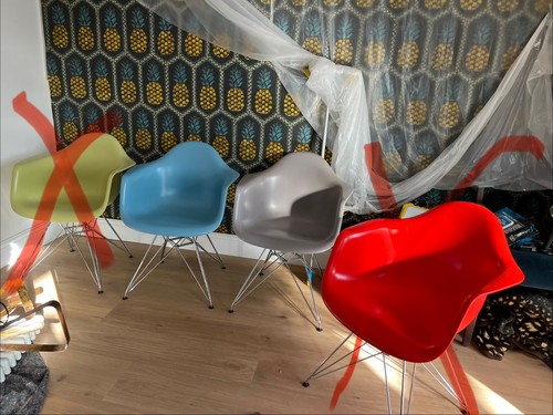 Genuine vitra eames dar lounge - vitra,