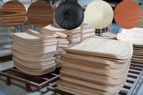 Genuine leather eams lounge - genuine,